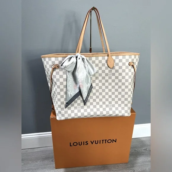 Louis Vuitton Bags Louis Vuitton Damier Azur Neverfull Gm W